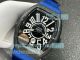 QQF Swiss Replica Franck Muller Vanguard V41 Carbon Case Blue Fabric Strap Watch (3)_th.jpg